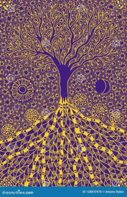 “L'Albero della Vita” Una Metafora Espressiva di Rinascita Spirituale e Sinfonia Cromatica!